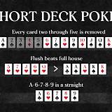 456 game short deck poker